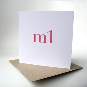 m1 nouvelle carte de voeux de bébé