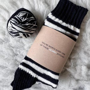 Bande pour chaussettes - Plus de 42 000 points - Bande kraft pour chaussettes faites main