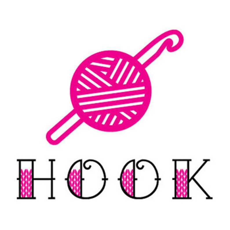HOOK temporary tattoo for crocheters image 1