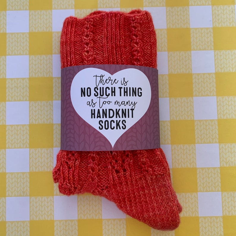 Sock bands the Gift version for handmade socks image 5