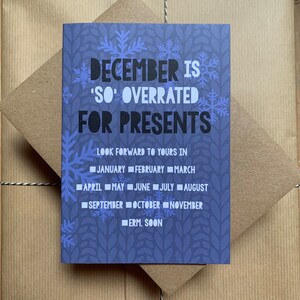 December is zo overschat voor cadeaus: nog geen wenskaart