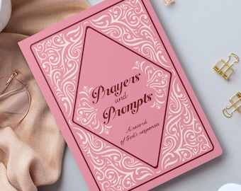 Prayers and Prompts Softcover Journal, Christian Prayer Notebook, Record of Inspiration, Faith Based Log
