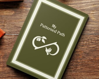 My Patterned Path, Faith Based Journal, Olive Branch and Dove, Daily Reflection Writing