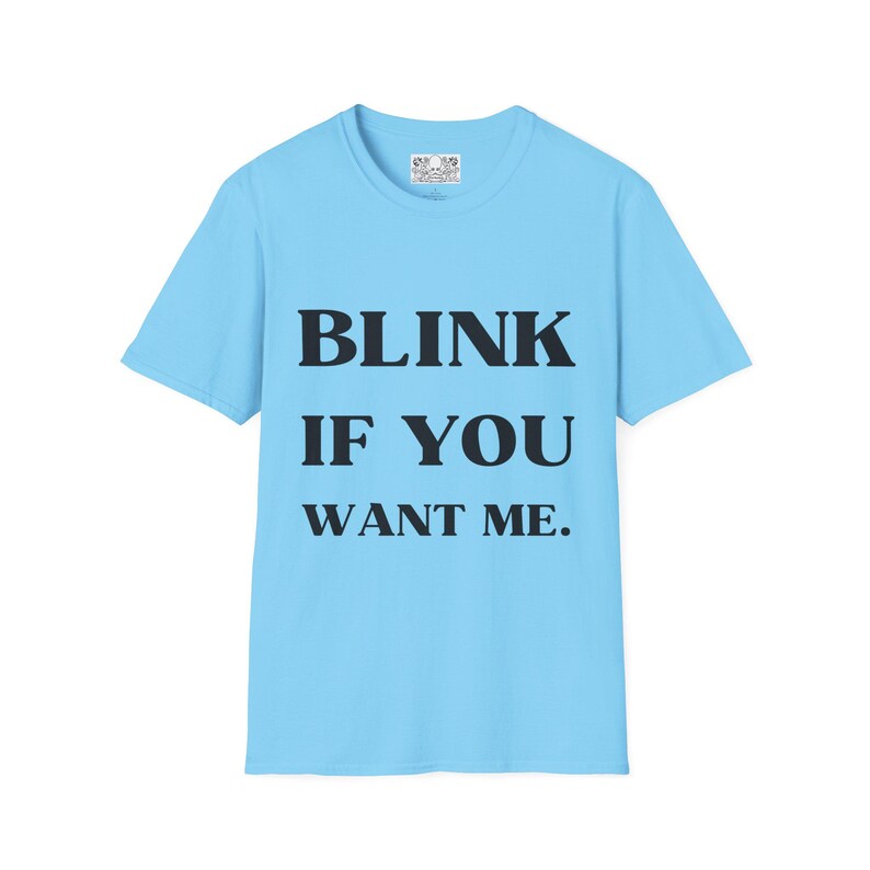 Kenny Powers Funny T-Shirt, Eastbound and Down Tee, Unisex Softstyle Shirt, Free Shipping, Blink If You Want Me, Funny TV Quote image 3