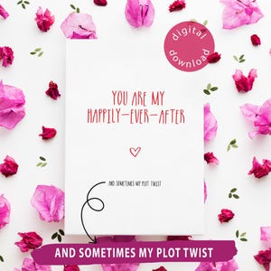 Tarjeta imprimible para el primer aniversario de bodas, tarjeta de celebración dulce y divertida, tarjetas únicas, sarcásticas y originales para el Día de la Madre para tu esposa, descarga digital.