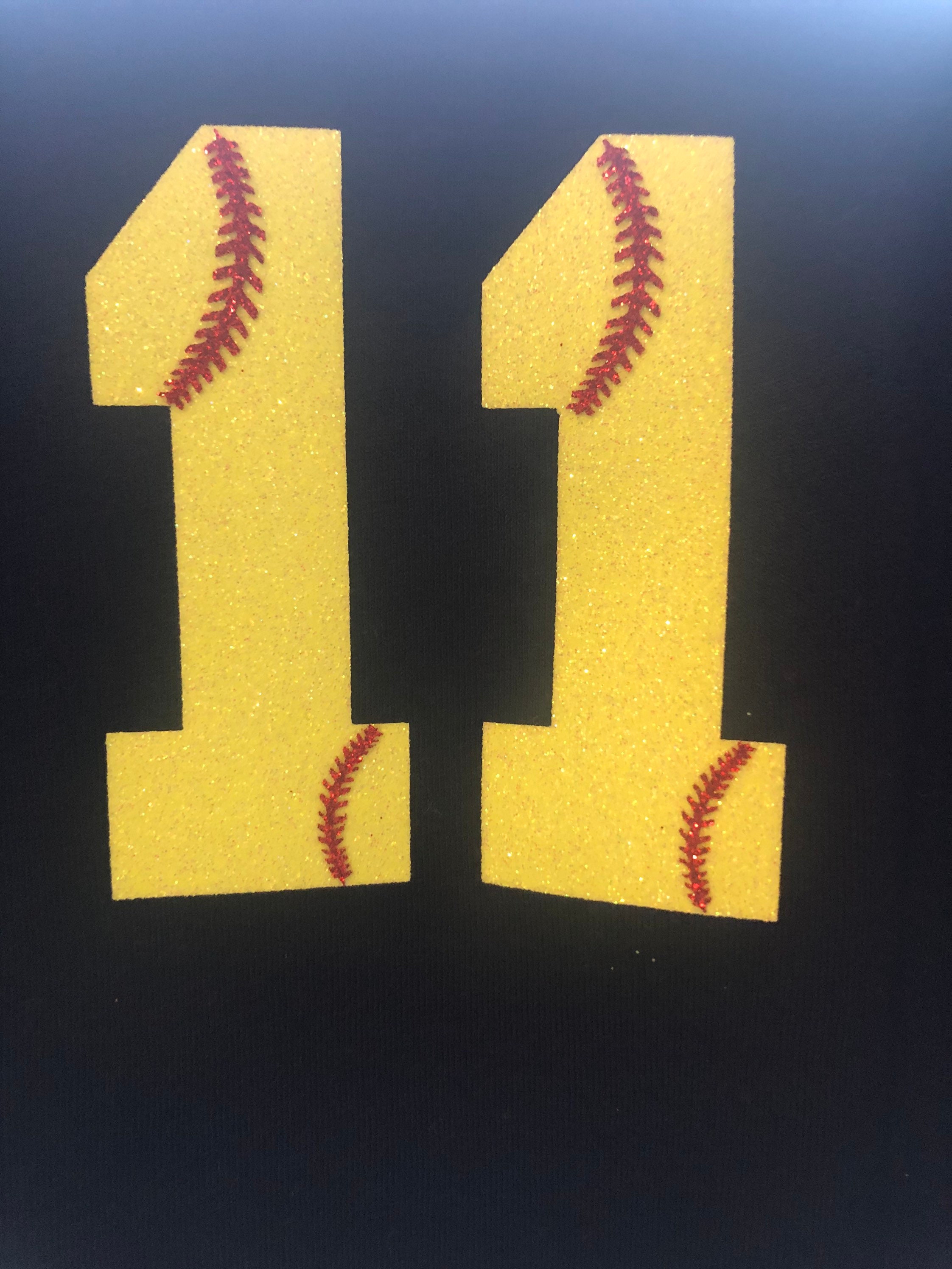 Personalized Baseball Chest Number on Tank Personalized Etsy