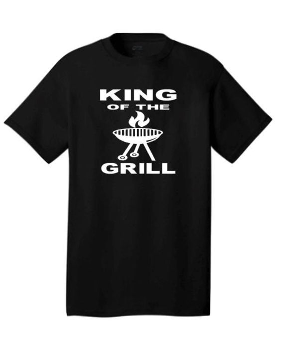 King of the Grill Father's Day Shirts Gifts for Dad | Etsy