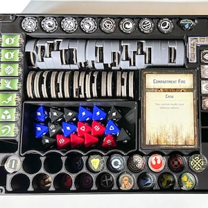SW Armada トレイ システム - Star Wars Armada のデジタル .stl ファイル