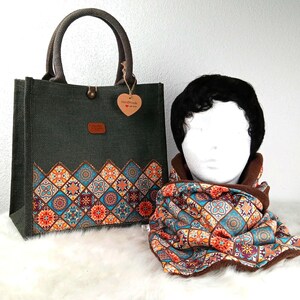 Foulard fait main Foulard Cape Cache-cou / Fait main