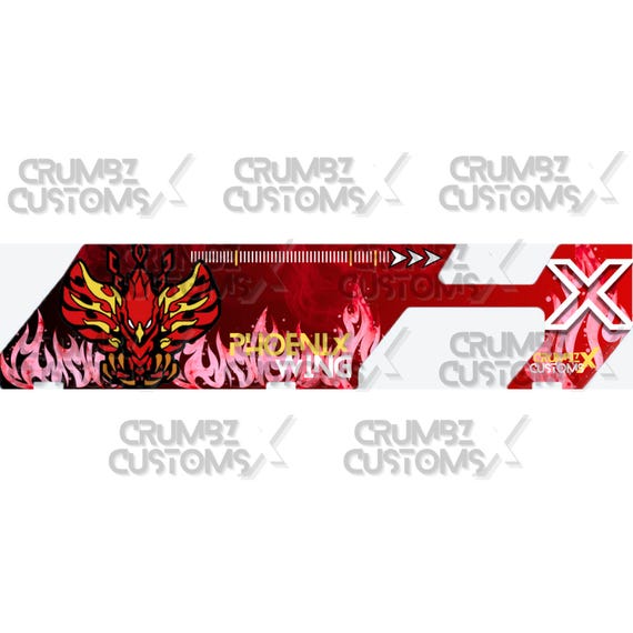 ベイブレードX バトルパスインサート - フェニックスウィング（ブルー