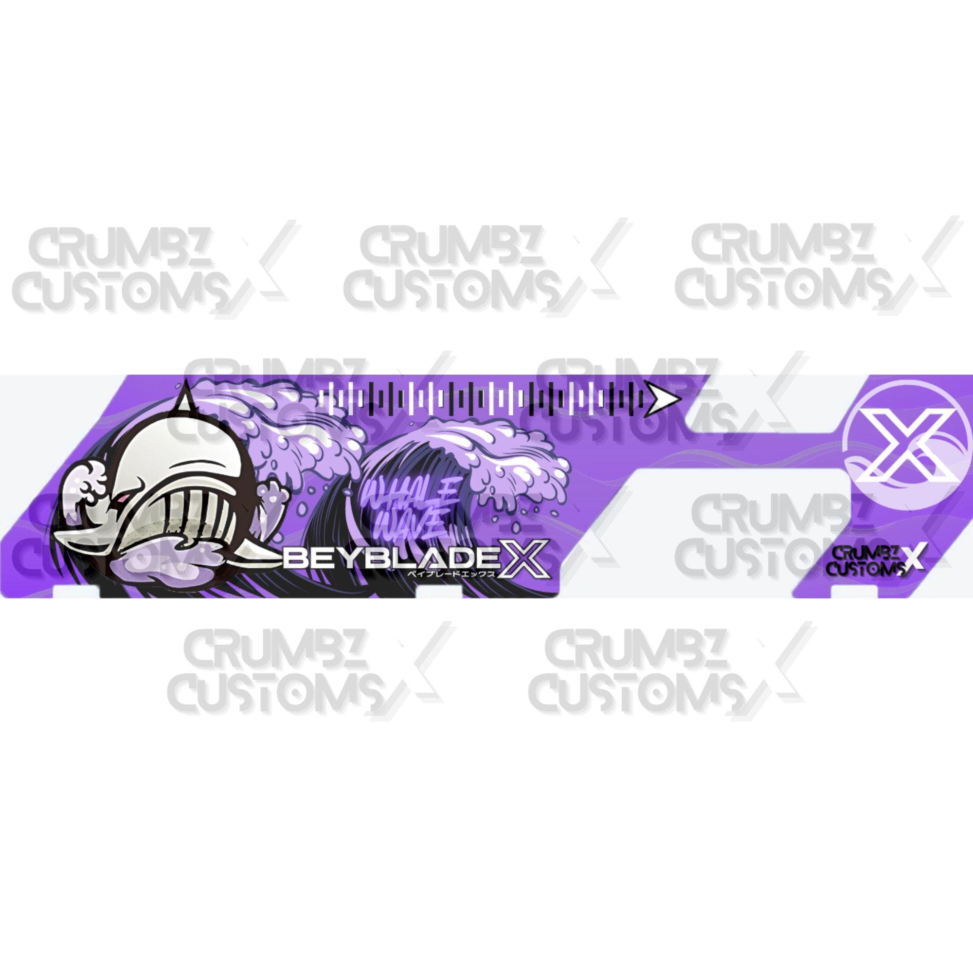 Beyblade X Battlepass Insert - Whale Wave - Etsy