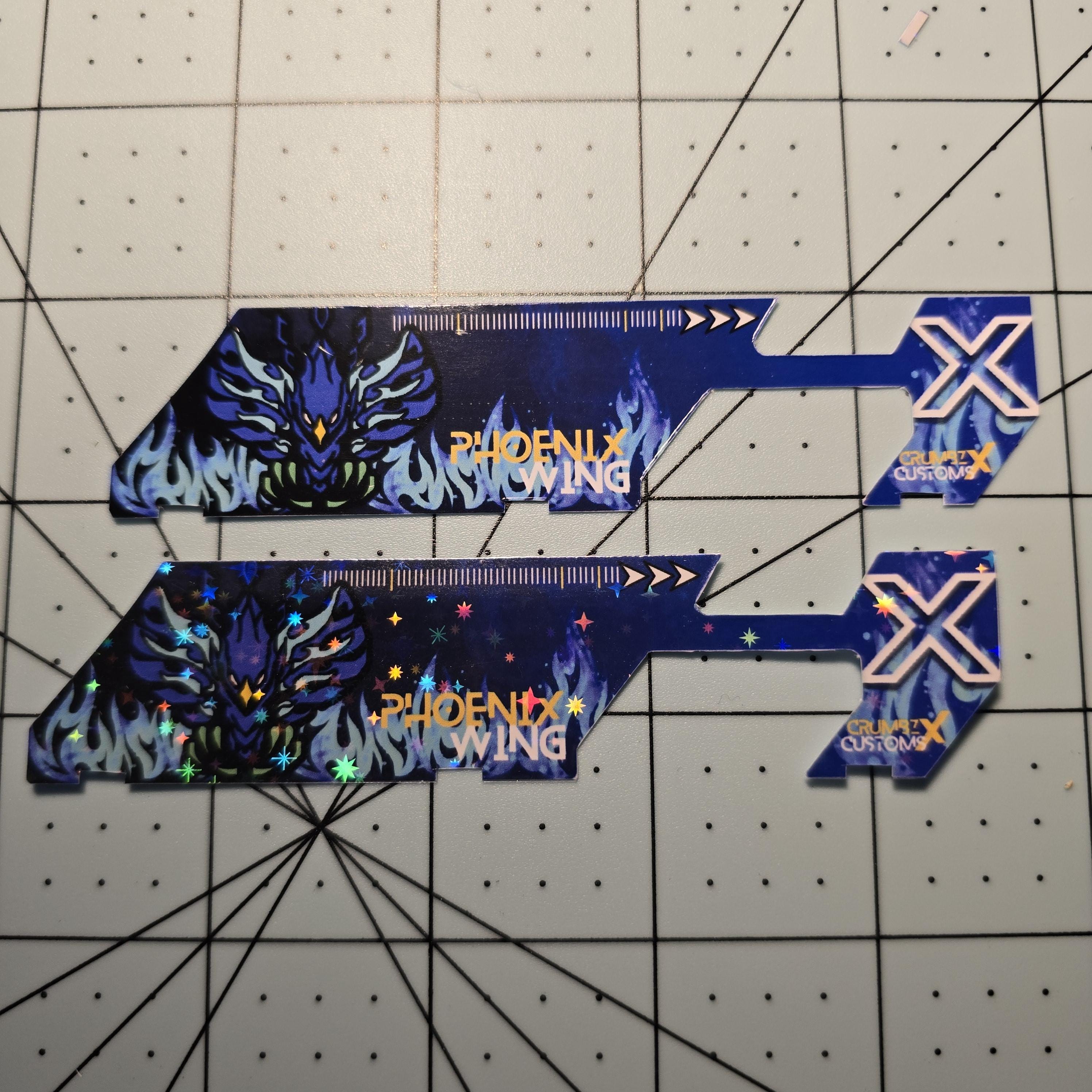 ベイブレードX バトルパス - フェニックスウィング（ブルー） - Etsy 日本