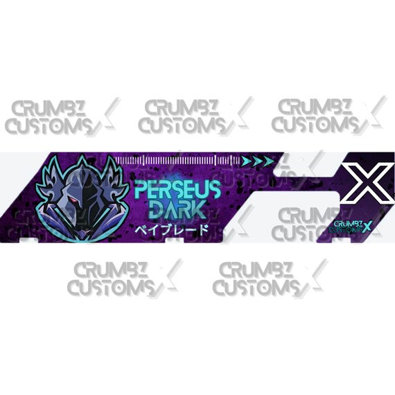 ベイブレードX バトルパス - ペルセウスダーク - Etsy 日本