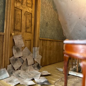 The Lake House - full story dollhouse art piece with custom short story image 9
