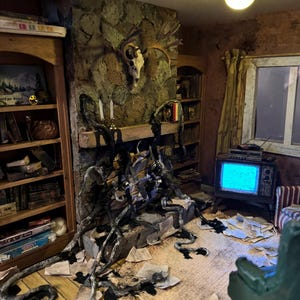 The Lake House - full story dollhouse art piece with custom short story image 5
