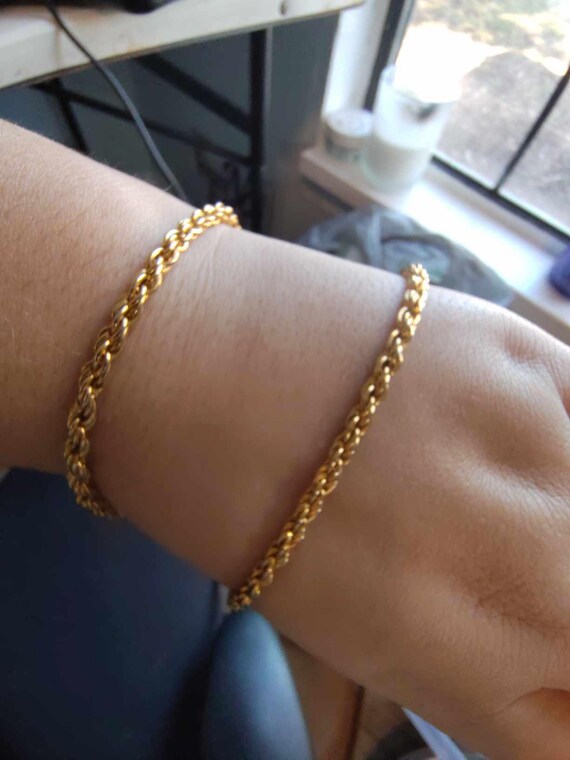 Vintage Solid Toned Necklace - image 3