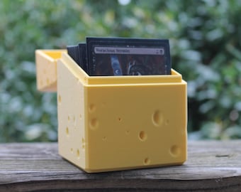 Cheesy Card Deck Box - Hält über 100 Karten mit Schutzhülle