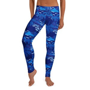 A Palmy Day Leggings