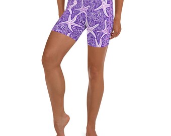 Purple Starfish Shorts