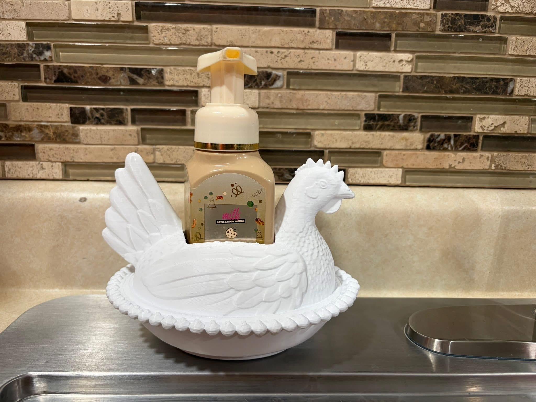 Hen on nest】ガラス容器 Glass hen on nest - Etsy 日本