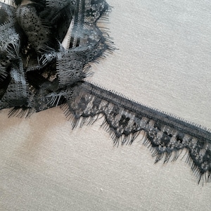 3 Yds - 2&quot; Wide Luxury Eyelash Lace