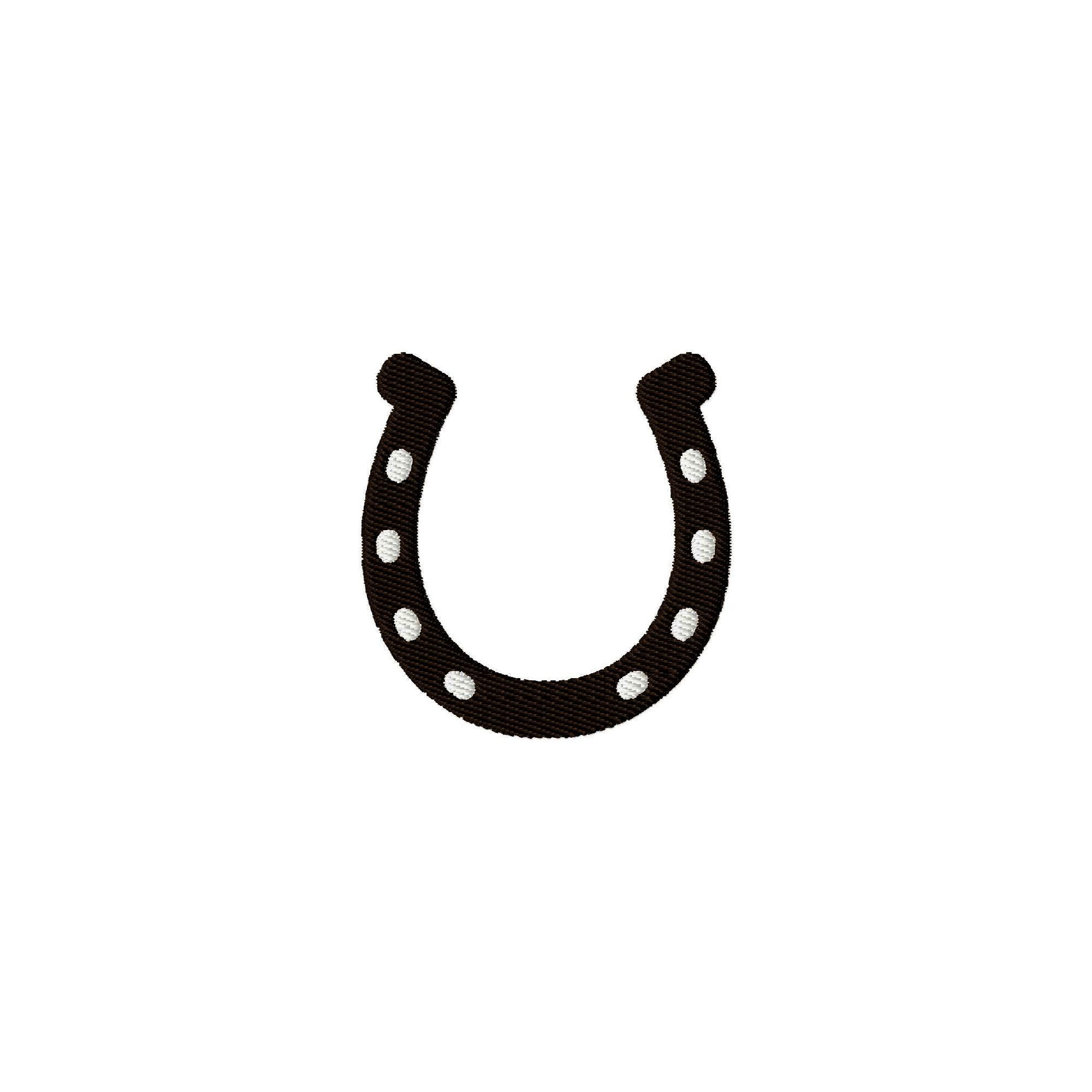 Collier western à pendentif cheval et fer à cheval