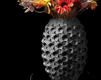 Flower Vase Home Decor Modern Minimalist Dried Flower Vase Boho Sculptural Centerpiece Tabletop Accent
