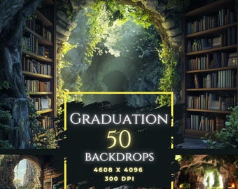 50 Graduation Backdrops, Backdrop Overlays for Photographers, Nature Photography Background, Nature Photo Background, Photoshoot Backdrop