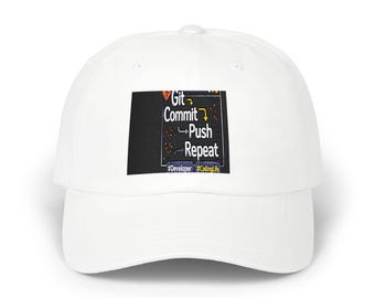 Get Commit Push Repeat Cap | Coding Programmer Dev Hat