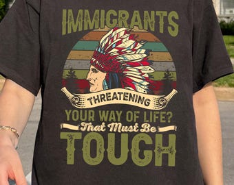 Avskaffa ICE T-shirt: Pro-invandrarrättigheter, anti-deportation