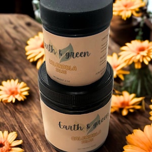 Calendula Salve with Chamomile Essential Oils, Natural Skincare
