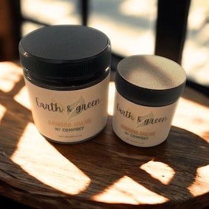 Arnica Salve with Comfrey and Peppermint Essential Oil