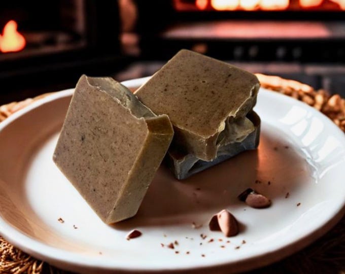 Cinnamon Spice Handmade Soap with Frankincense and Vetiver Essential Oils
