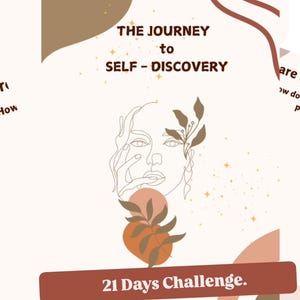 Transform Your Mindset  Printable Boho Planner for 21 Days of Self-Discovery Boho Vibes for Inner Growth: Printable  Self-Empowerment