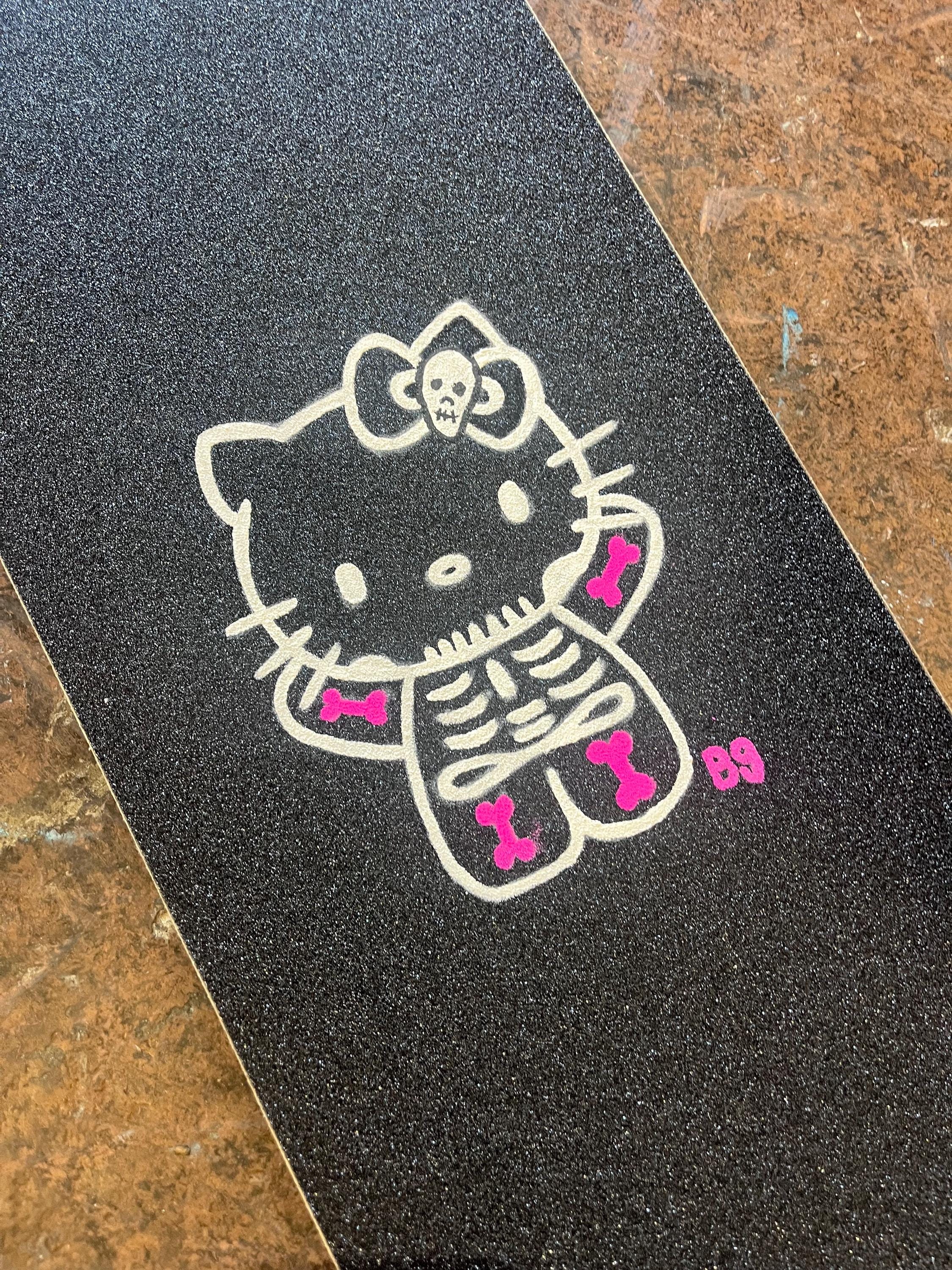 Kitty skateboard - Etsy México, image size:2250x3000