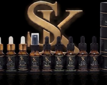 SK Skincareline Paquete completo de cuidado de la piel para viajes: cuidado de la piel de lujo