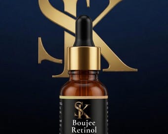 Boujee Retinol Night Serum | Overnight Hydrating Skincare for Radiant Skin
