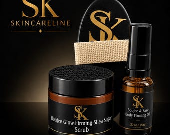 SK Skincareline Body Firming Cream and Oil Set | Hydrating, Smoothing Skincare