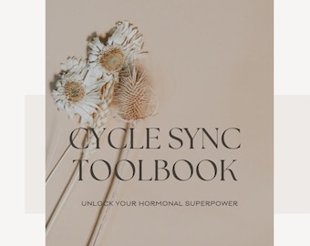 Cycle Syncing Guide | Menstrual Cycle Planner | Hormone Balance & Wellness Workbook | Digital Download