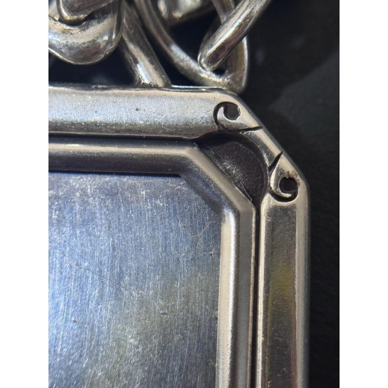 Brighton Silver Tone Picture Frame Pendant Necklace image 10