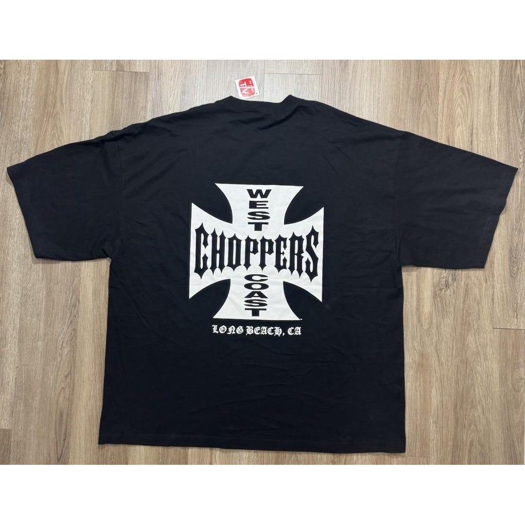 Vintage Y2K West Coast Choppers T-shirt (size 4XL) - Etsy