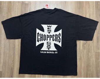 Vintage Y2K West Coast Choppers T-shirt (size 4XL) - Etsy Vintage Y2K West Coast Choppers T-shirt (size 4XL) - Etsy