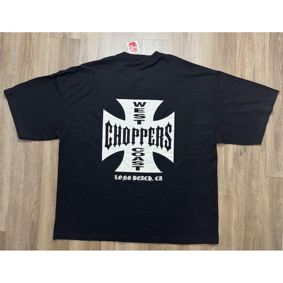 Vintage Y2K West Coast Choppers T-shirt (size 4XL) - Etsy