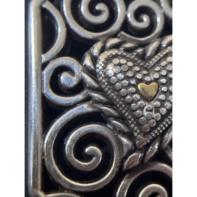 Brighton Silver Tone Picture Frame Pendant Necklace image 6