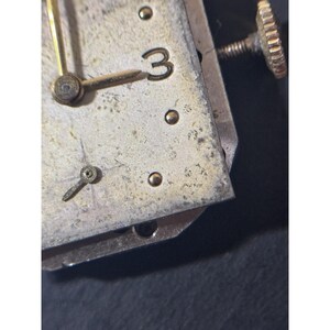 Vintage Wittnauer 17 Jewels Watch Movement Only! For Parts! image 7