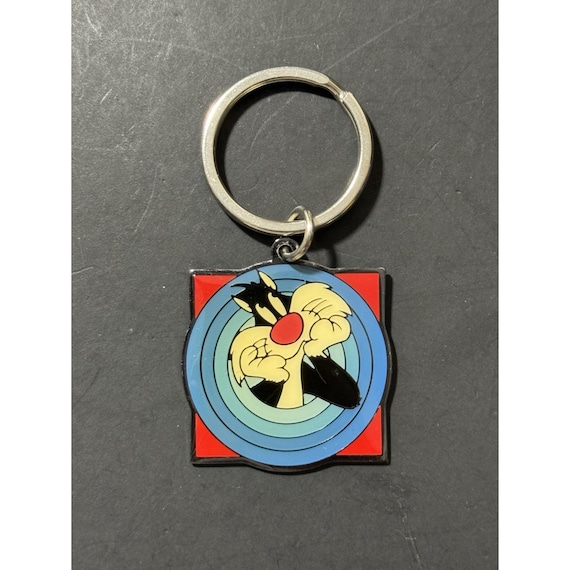 Vintage Looney Tunes Keychain Sylvester