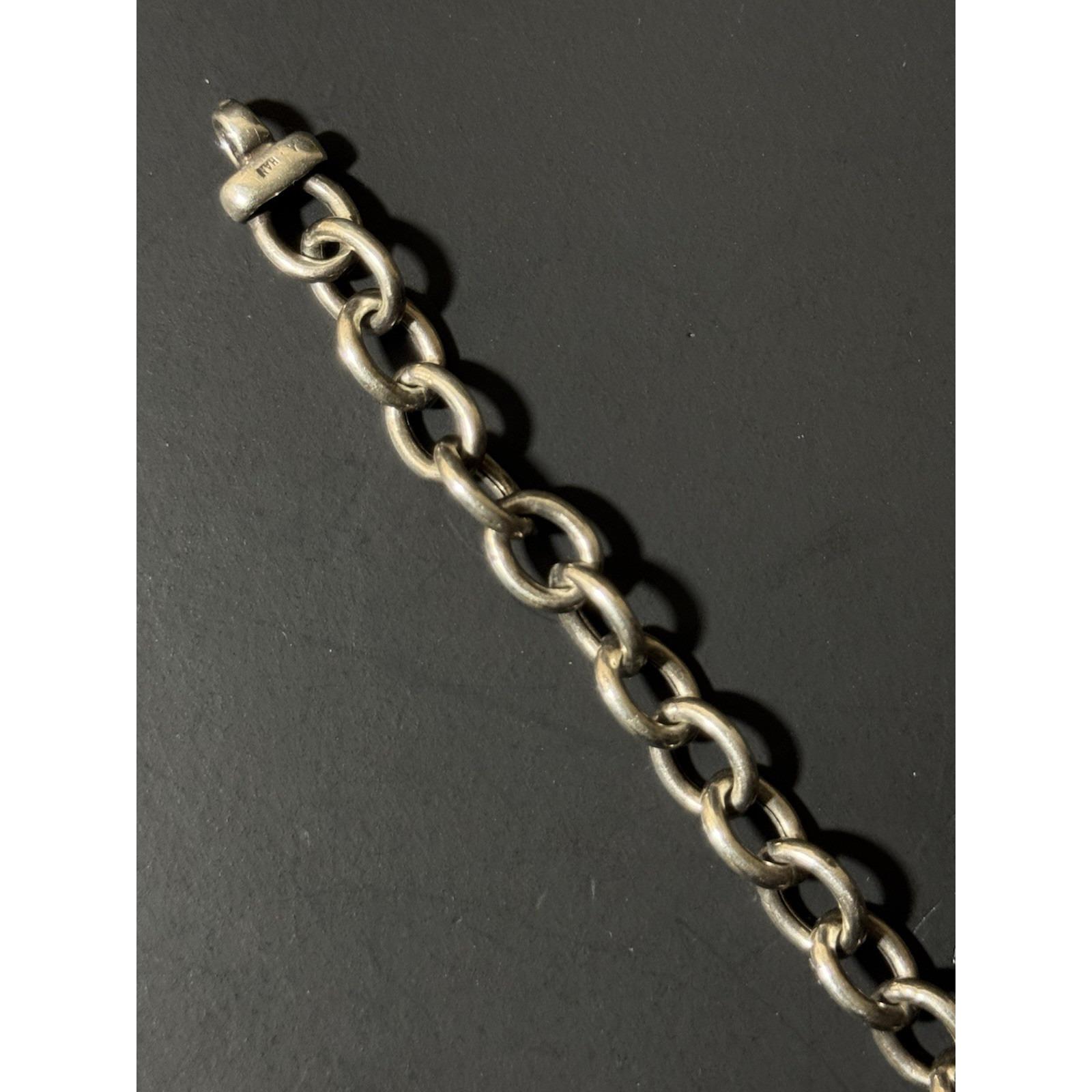 Vintage HAN 925 Sterling Silver Italy Chain Bracelet - Etsy