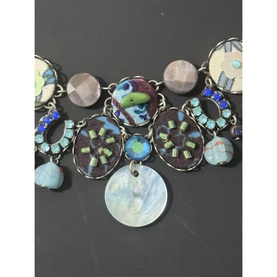 Ayala Bar Handcrafted Beaded And Textile  Necklace View 5