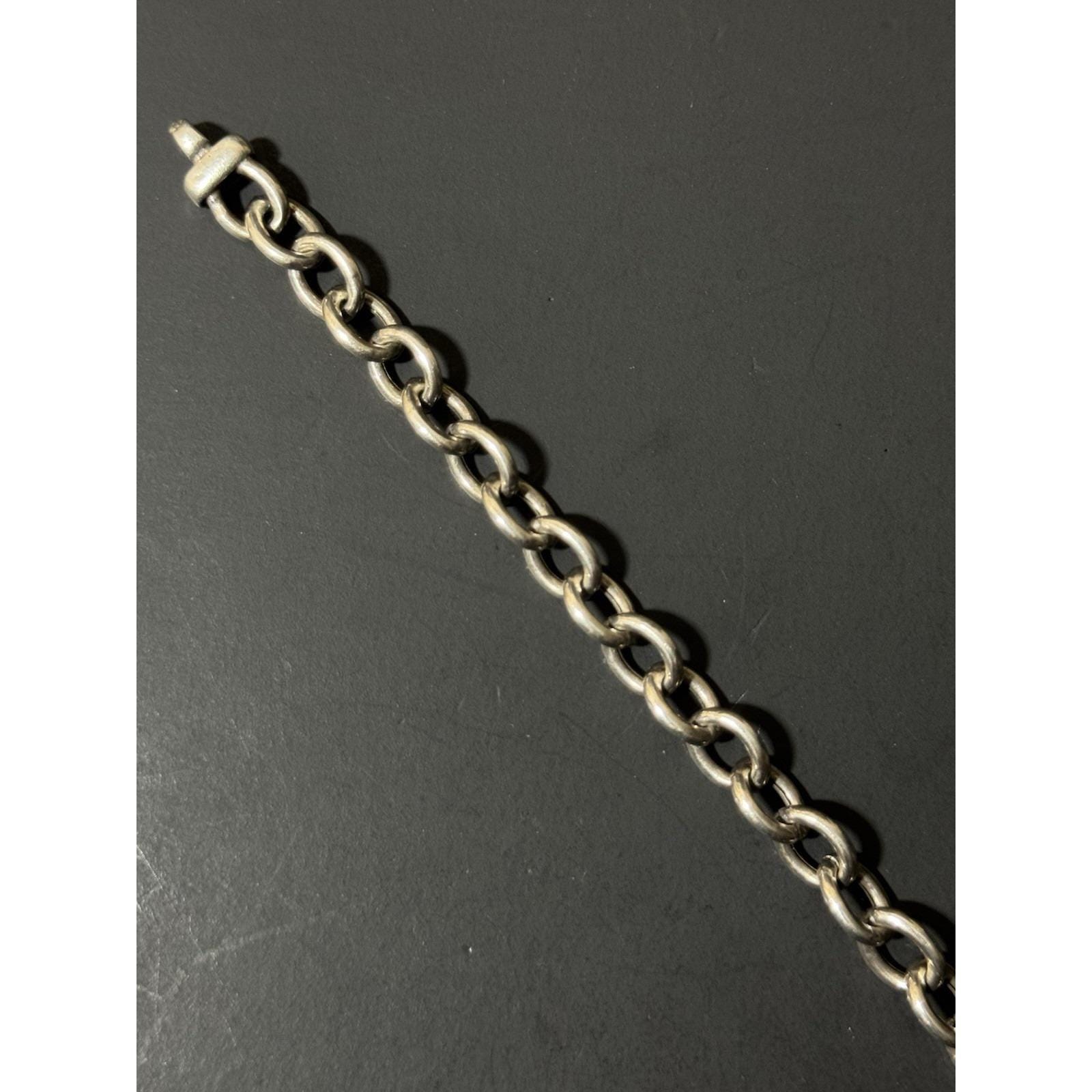 Vintage HAN 925 Sterling Silver Italy Chain Bracelet - Etsy