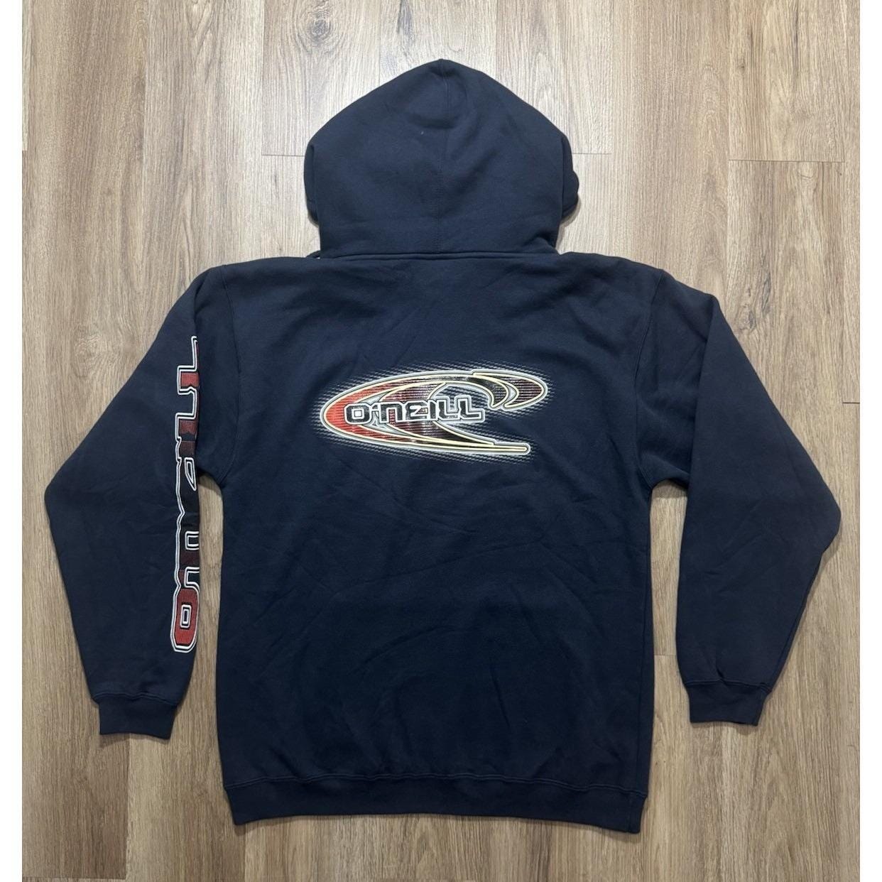 Y2K O'neill Surfing Logo Dark Navy Hoodie Size S - Etsy